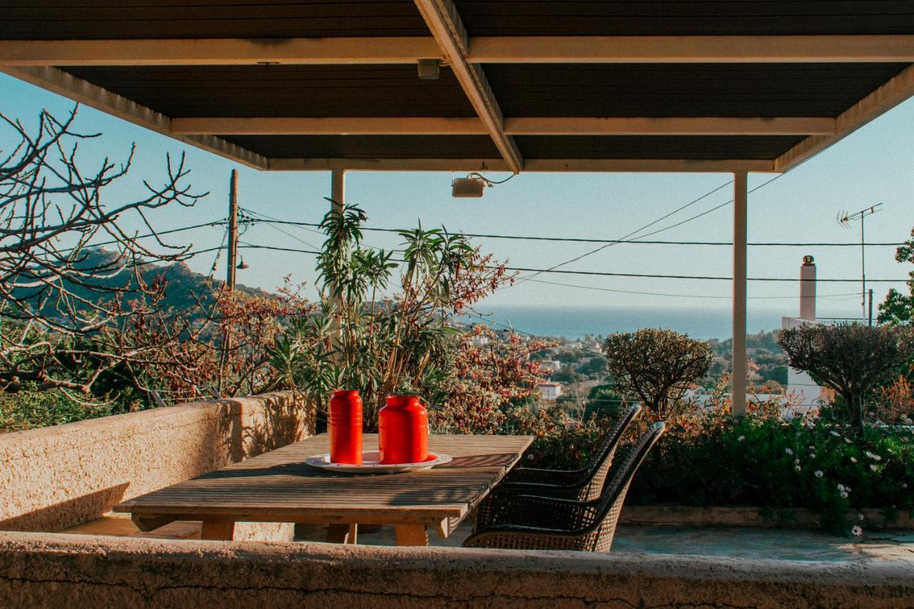 Pool And Sea View Apartments Agia Marina  外观 照片